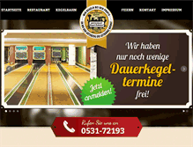 Tablet Screenshot of kegel-bahnhof.de